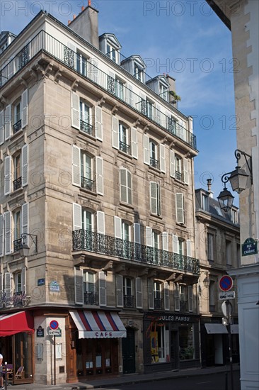 Building where Jean-Paul Sartre lived