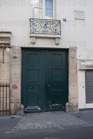 5-7 rue De Tournon, Jacques Prevert y vécut