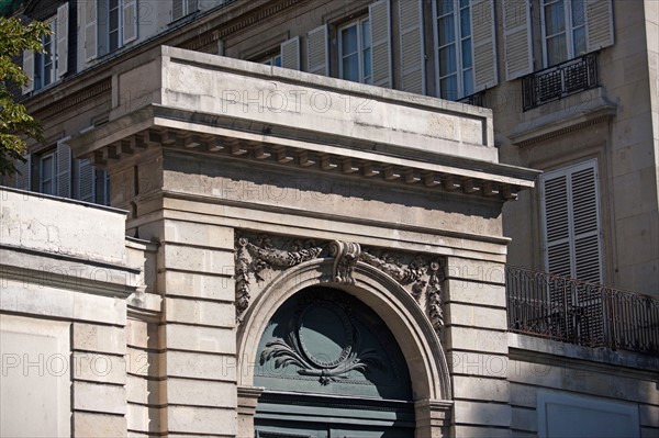 50 rue De Vaugirard, Porche De L'Hôtel Particulier De Madame De La Fayette