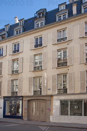 28 rue Jacob, Immeuble Ou vécut Colette Et Willy