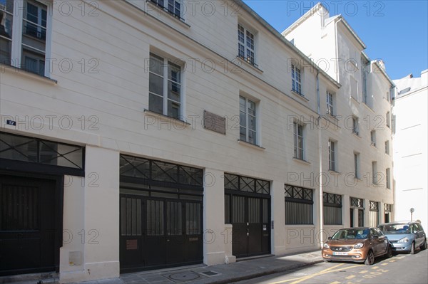 17-19 rue Visconti, Ancienne Imprimerie De Balzac