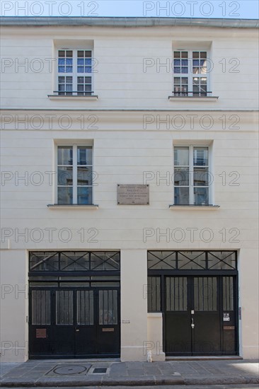 17-19 rue Visconti, Ancienne Imprimerie De Balzac