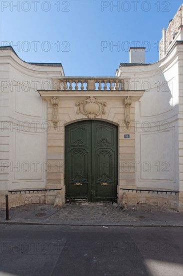 16 rue Seguier, Henri Michaux y vécut