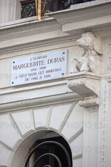 Building where Marguerite Duras lived