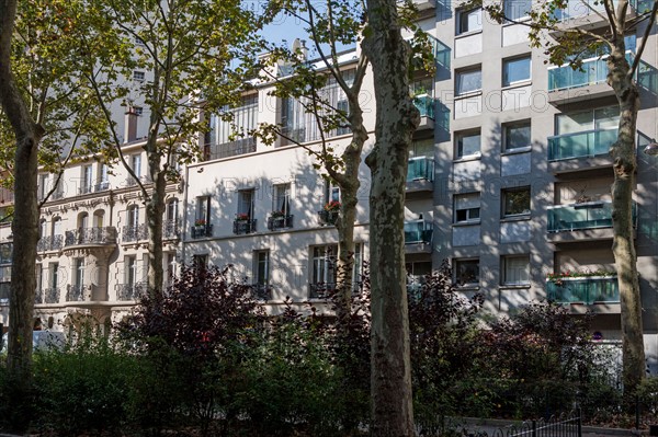 Avenue René Coty, Diversite Stylistique