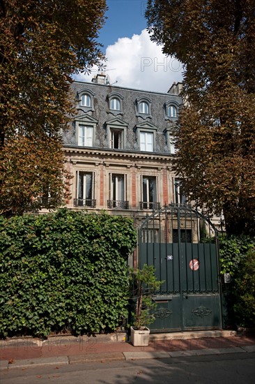 16 square De l'avenue Foch, Marcel Pagnol y vécut