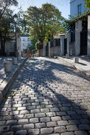 Rue Norvins in Paris