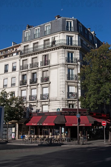 18e Arrondissement, 3 rue Ordener angle avec le 35 rue Marx Dormoy