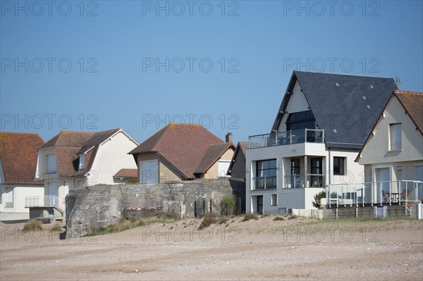 Villers-sur-Mer, villas du front de mer