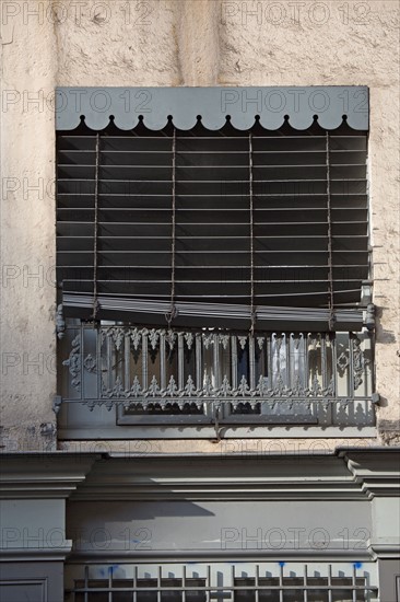 Lyon, façades à la Croix-Rousse