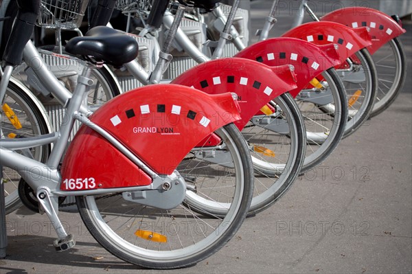 Lyon, Station de Vélo'v