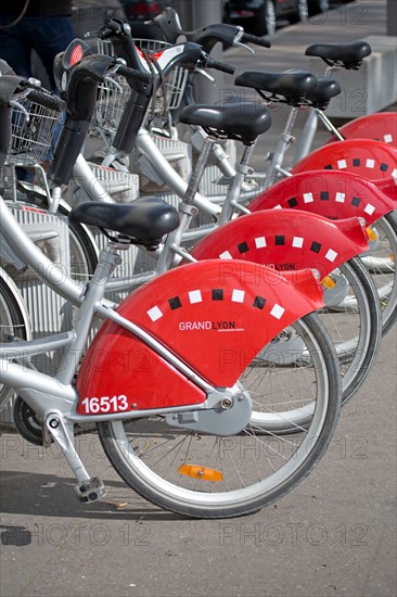 Lyon, Station de Vélo'v