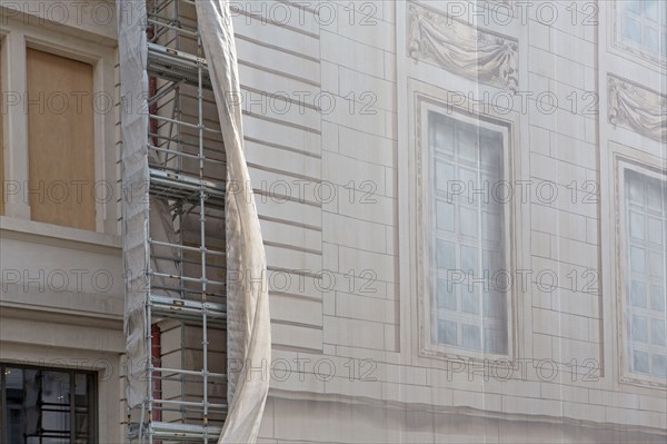 Lyon, travaux de l'Hotel Dieu