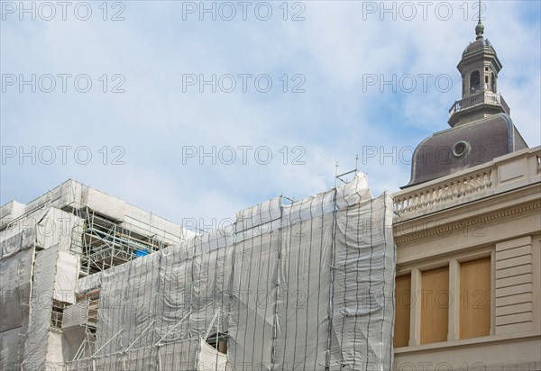 Lyon, travaux de l'Hotel Dieu