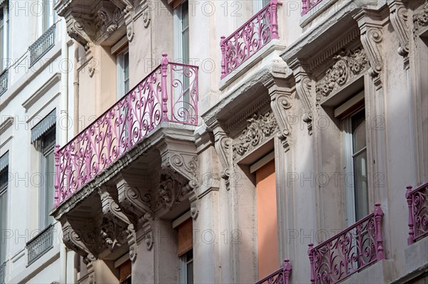 Lyon, façades Quais de Saône