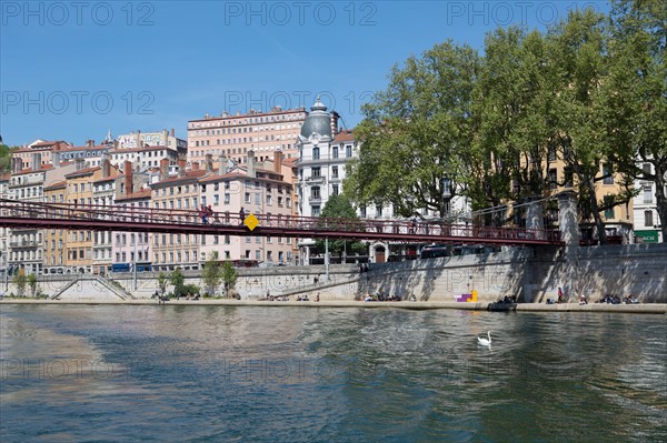 Lyon, quai Saint-Vincent