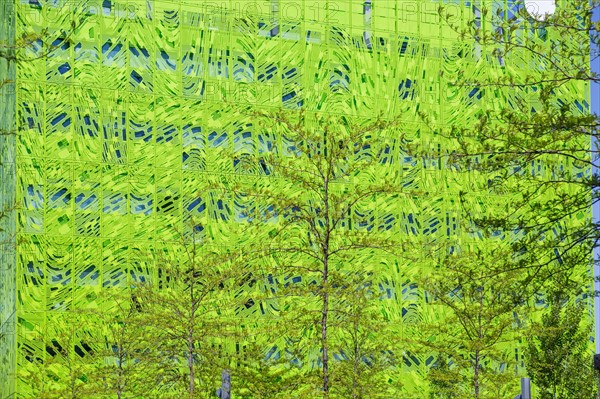 Lyon, Immeuble "Le Cube Vert" dans le quartier Confluence