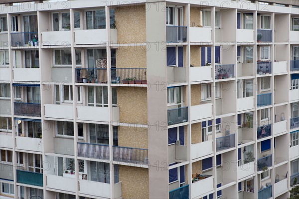 Paris, Immeubles Rue de la Glaciere