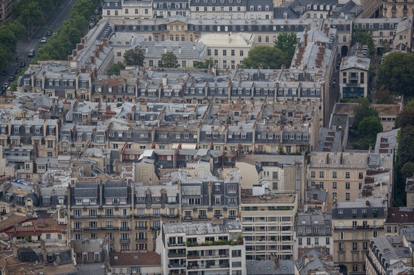 Paris, vue aérienne