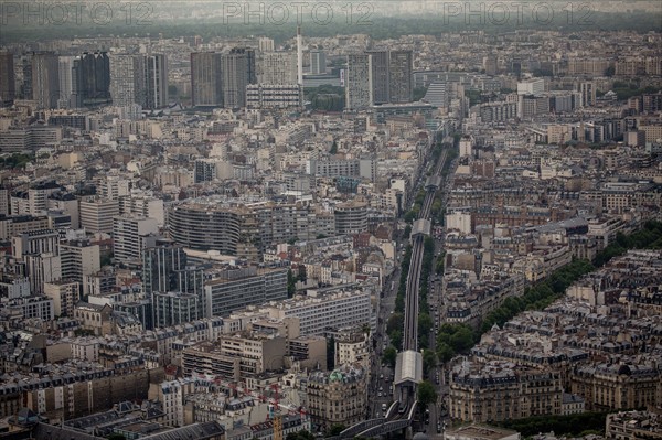 Paris, vue aerienne