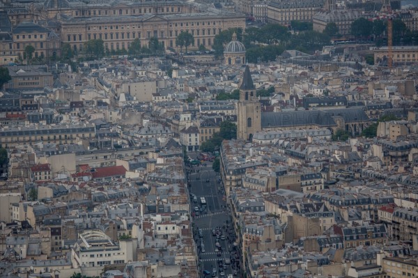 Paris, vue aérienne