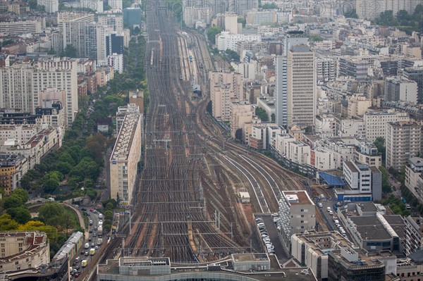 Paris, vue aerienne