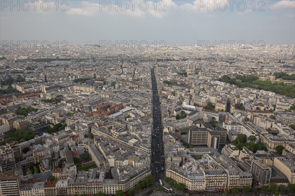 Paris, vue aérienne