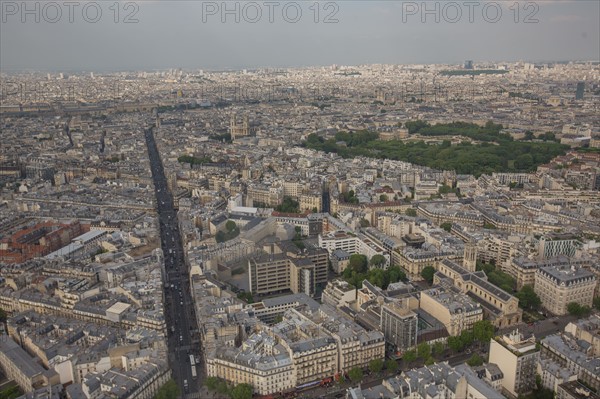 Paris, vue aérienne