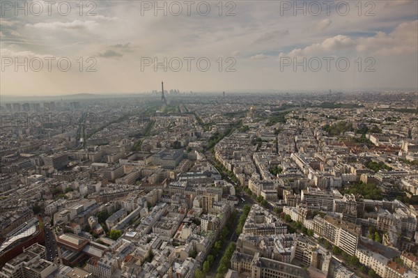 Paris, vue aerienne