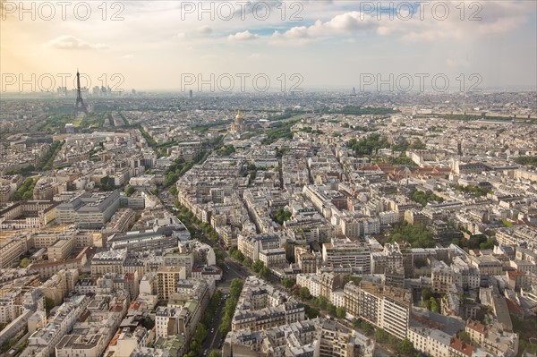 Paris, aerial view