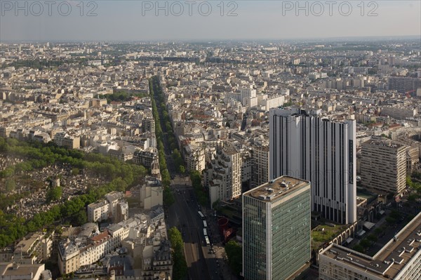 Paris, vue aérienne