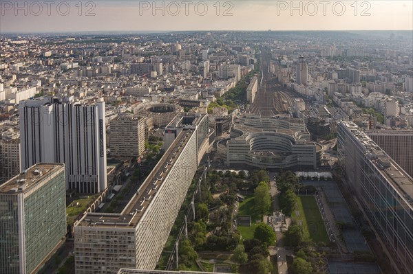 Paris, vue aérienne