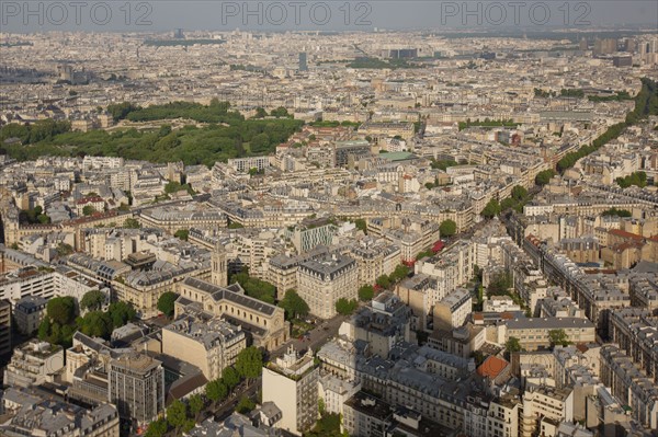 Paris, vue aérienne