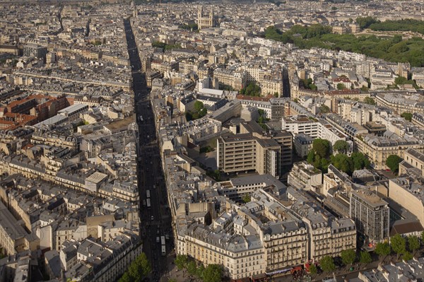 Paris, vue aerienne