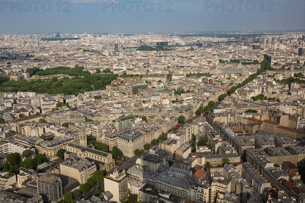 Paris, vue aérienne