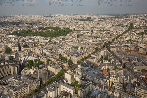 Paris, vue aerienne