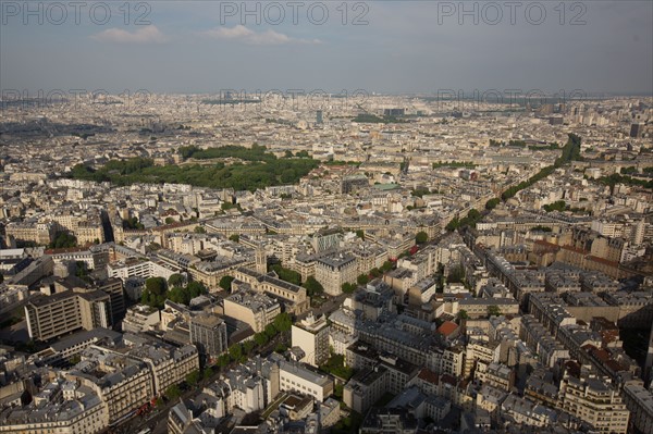 Paris, vue aerienne