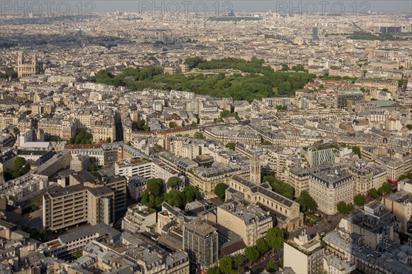 Paris, vue aérienne