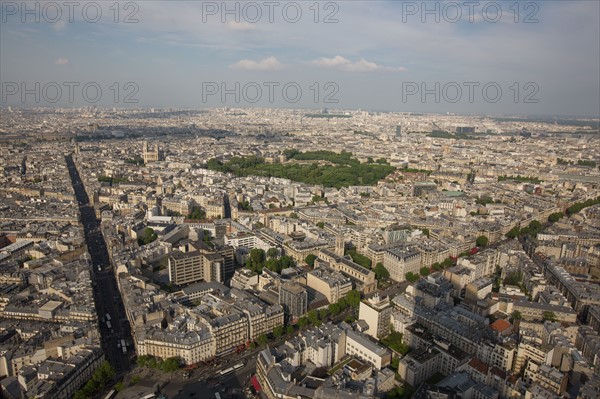 Paris, vue aérienne