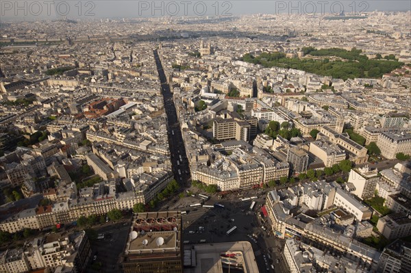 Paris, vue aerienne