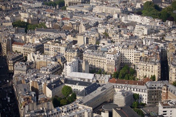 Paris, vue aérienne