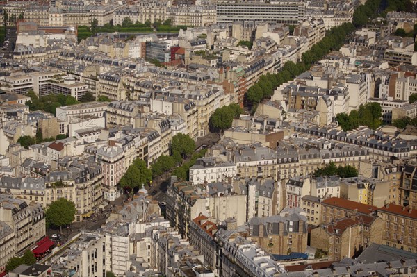 Paris, vue aerienne