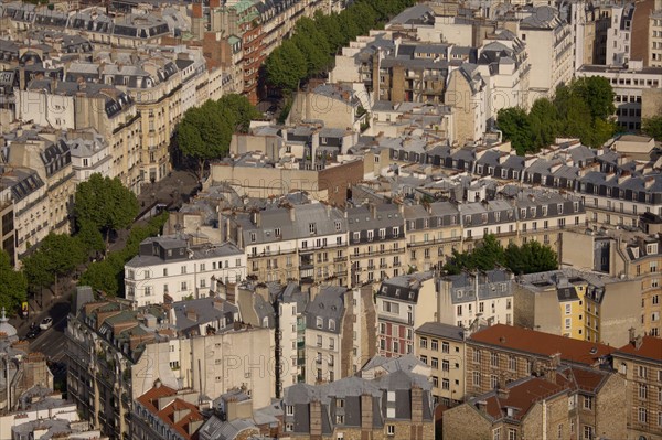 Paris, vue aerienne