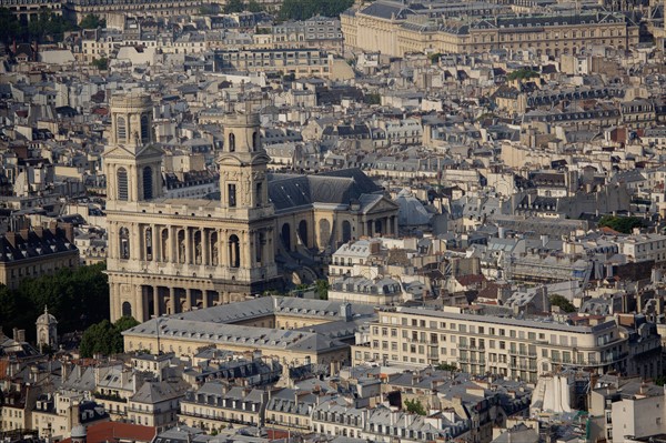 Paris, aerial view