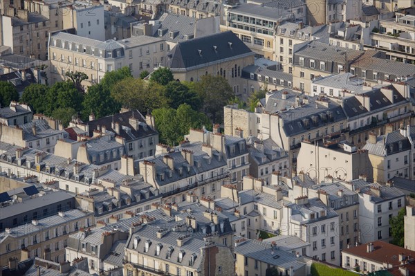 Paris, vue aérienne