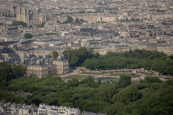 Paris, vue aérienne