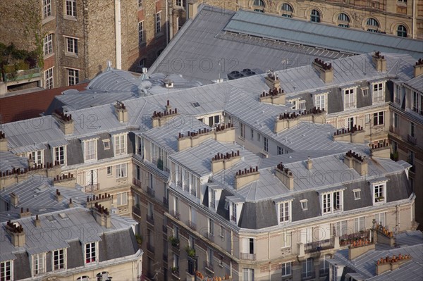 Paris, aerial view