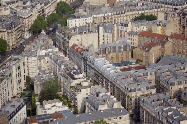 Paris, vue aérienne