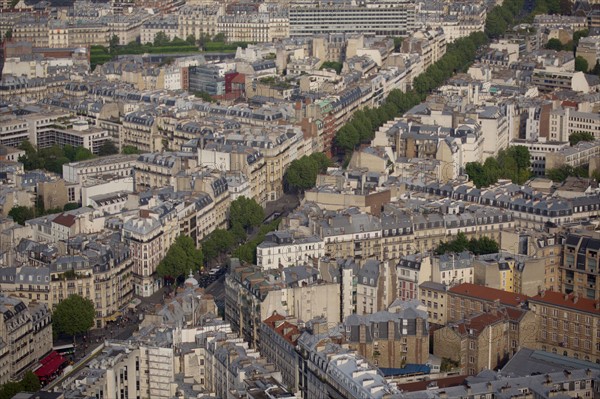 Paris, vue aérienne