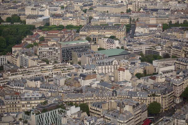 Paris, vue aérienne